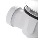 Piletta per doccia con piastra cromata diam. 120 RR 914120