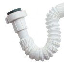 Canotto flessibile estensibile bianco 1x1/2 x diam mm 40 Remer 93311240