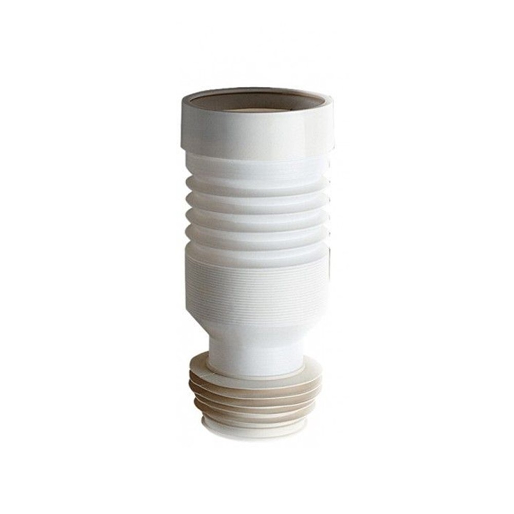 Set Tubi Collegamento Per WC Sospeso Geberit Duofix 152.426.46.1 – Coperture Cromo Satinato, PE/PP