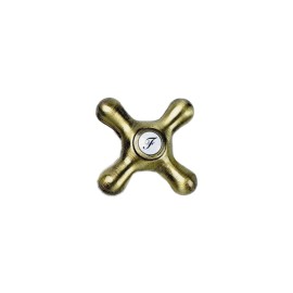 Maniglia di ricambio acqua fredda per lavello vecchio ottone - Serie Etoile Idrobric ManFricJ46301