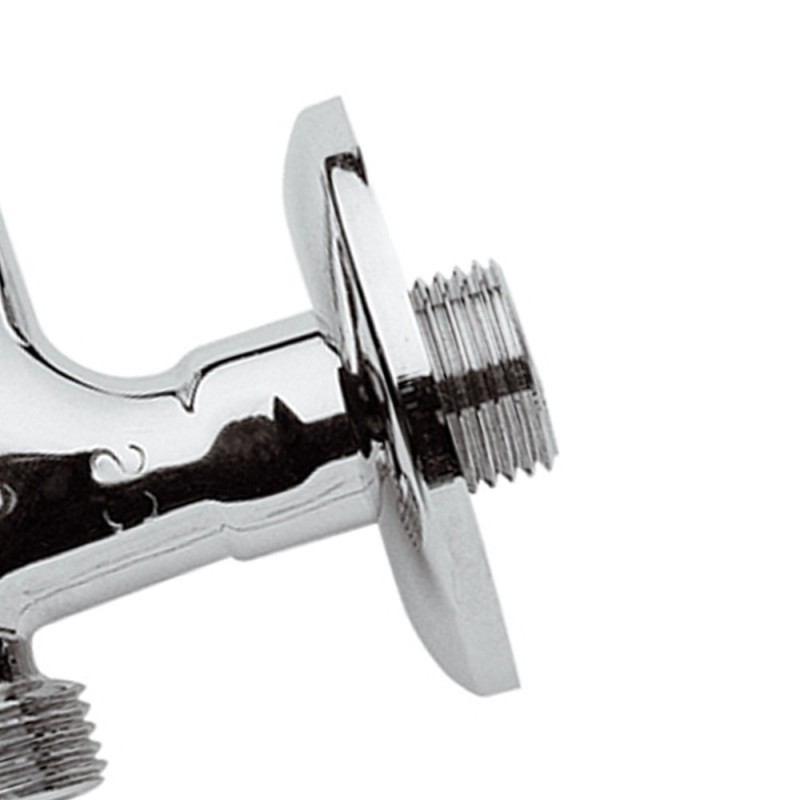 Rubinetto Sottolavello Doppio Uso GO PLAST 1/2” Con Attacco Per Lavatrice/Lavastoviglie – Ottone Lucidato