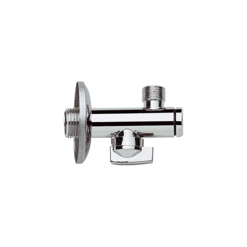 Rubinetto sottolavabo con filtro con rosetta in ottone cromato Remer 1231238
