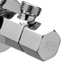 Rubinetto sottolavabo esagonale 1/2x3/8 Remer 128E1238