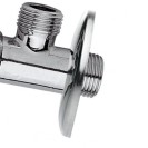 Rubinetto sottolavabo con rosetta 1/2x10 Remer 1291210