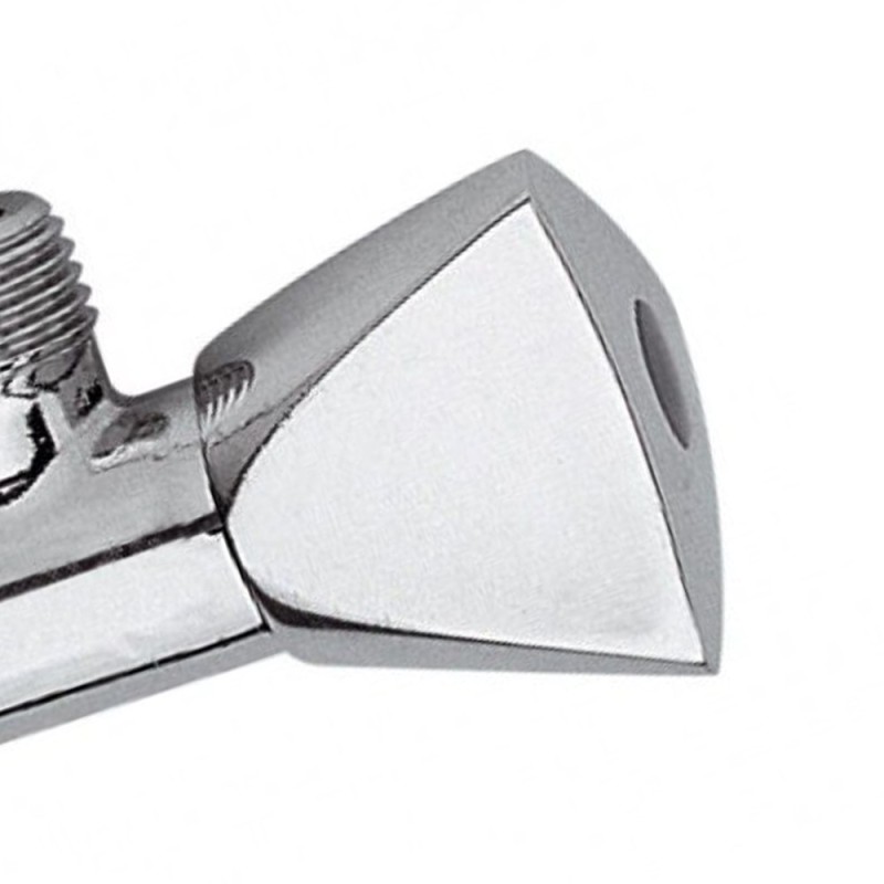 Rubinetto sottolavabo 1/2x1/2 in ottone cromato Remer 1291212