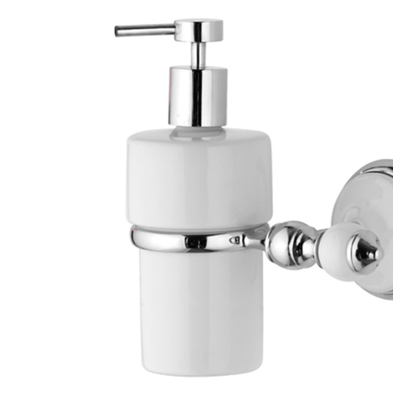 Dispenser in ceramica bianco - serie epoca Remer EP13