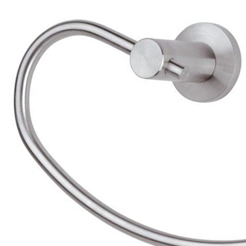 Portasalviette ad anello - serie minimal inox Remer MI44INOX