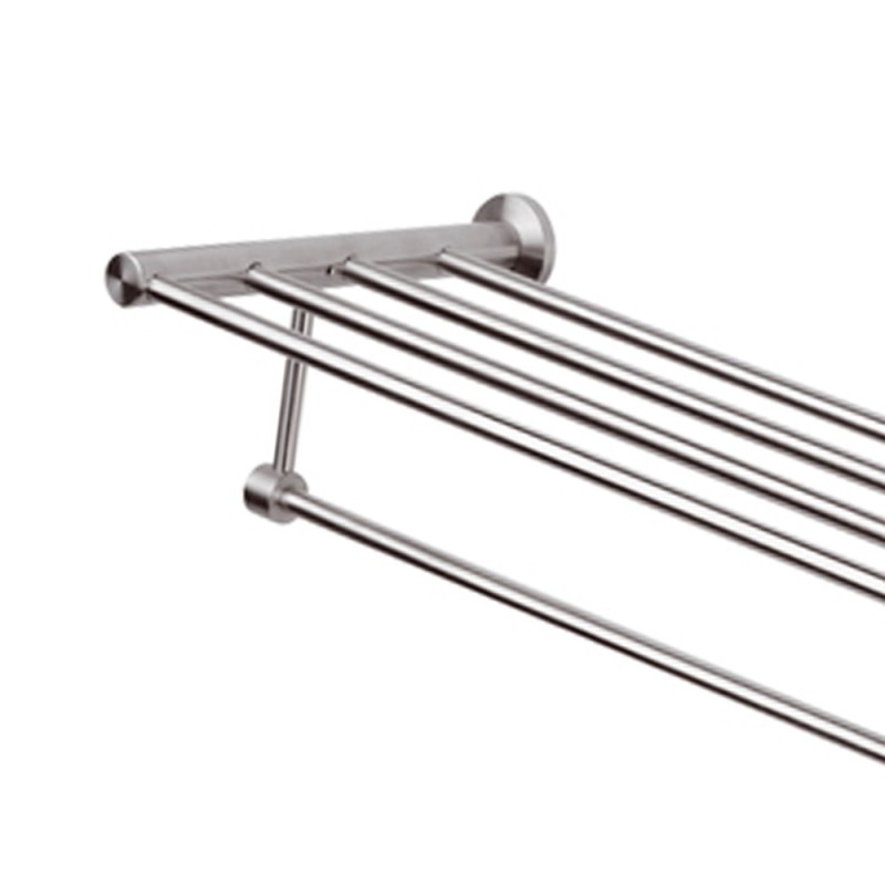 Portasciugamano multiplo cm 60 - serie minimal inox Remer MI70INOX