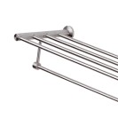 Portasciugamano multiplo cm 60 - serie minimal inox Remer MI70INOX