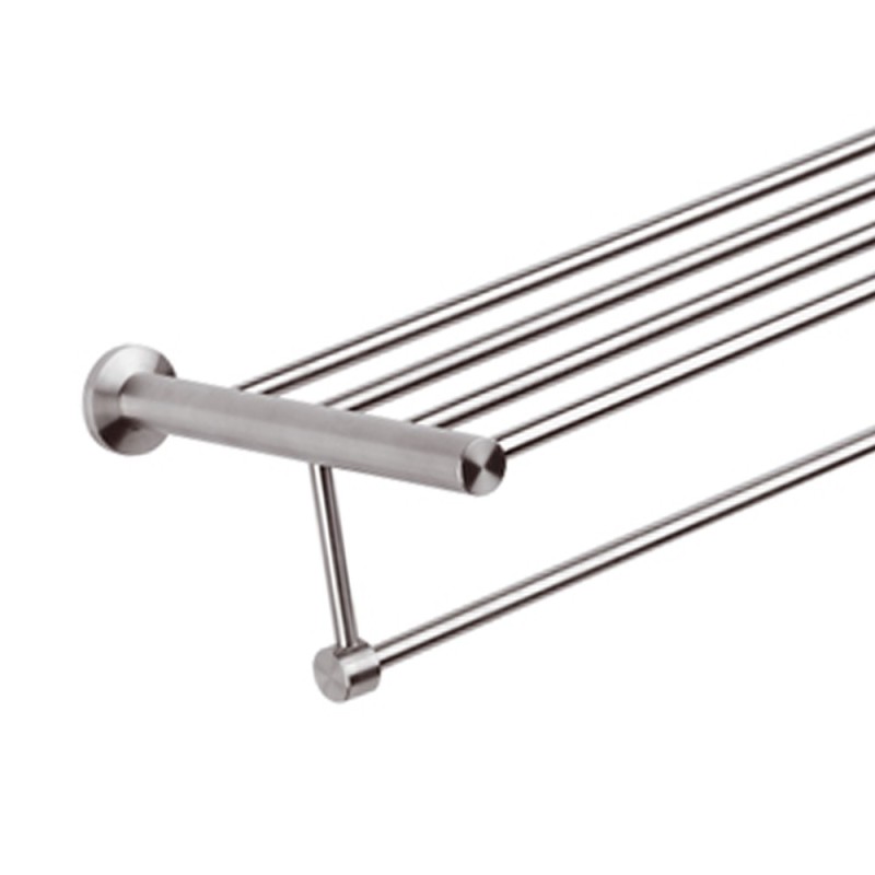 Portasciugamano multiplo cm 60 - serie minimal inox Remer MI70INOX