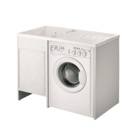 Mobile coprilavatrice con vasca a sinistra Negrari 4008SX