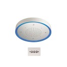 Soffione a soffitto 2 getti con led e diametro di 57 cm Remer 357LM57N Soffione a soffitto 2 getti con led e diametro di 57 cm Remer 357LM57N