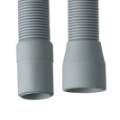 Tubo di scarico per lavatrice in plastica spiralato 400 cm RR 305B400