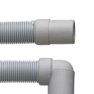Tubo di scarico per lavatrice con raccordo curvo 500 cm RR 305C500