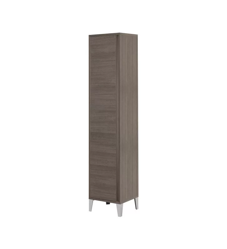 Colonna portascopa rovere scuro Linea Mondo Feridras 527042