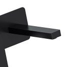 Miscelatore ad incasso per lavabo nero opaco serie Absolute Remer AU15NO
