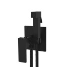 Miscelatore incasso per shut-off con kit doccino nero opaco serie Absolute Remer AU65NO