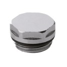 Tappo in ottone cromato per radiatori 3/8 RR 431TA38