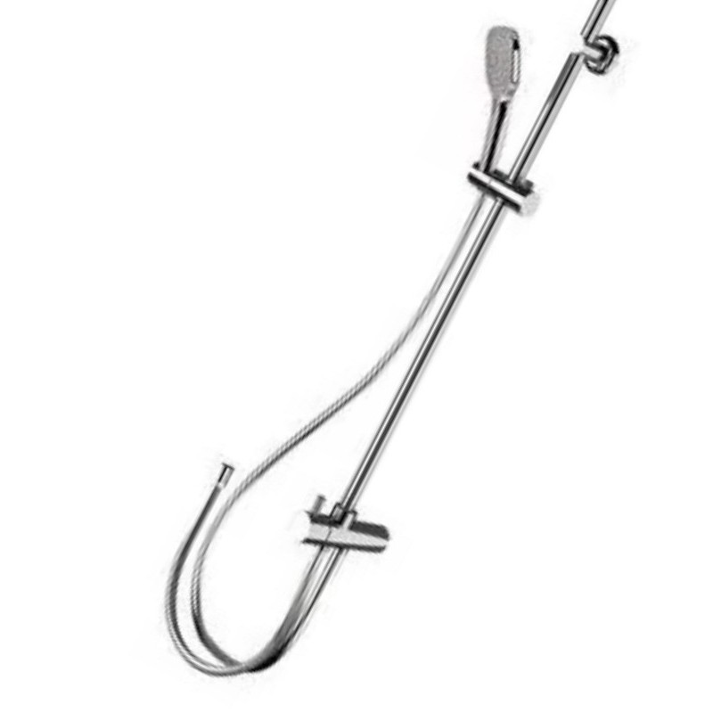 Colonna doccia cromata remer Remer 330X8CPAD20NRA