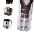 Set risparmio idrico totale composto da raccordo doccia, aeratore lavabo e bidet chiave di montaggio RR 83SETL6