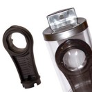 Set risparmio idrico totale composto da raccordo doccia, aeratore lavabo e bidet chiave di montaggio RR 83SETL6