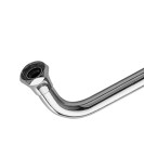 Canna lavello inferiore a s, tipo universale con aeratore RR 86