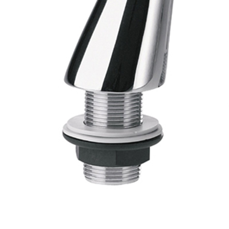 Coppia colonnette bordo vasca in ottone cromato, serie uk RR 88UK