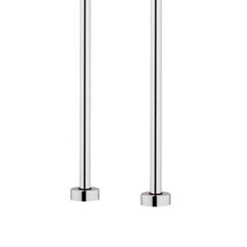 Coppia colonne vasca in ottone cromato RR 88N02