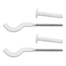 Coppia mensole 7 bianche plastificate RR 633PL170