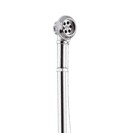 Colonna di scarico con sifone per vasca con tubo in rame cromato, tutta cromata RR 96LIT
