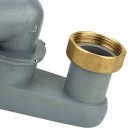 Sifone in plastica regolabile con scarico ad incollare 1 1/2 RR 98INC112
