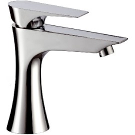 Diva rubinetto miscelatore per lavabo design moderno senza scarico Daniel Rubinetterie DV606CR