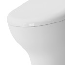 Vaso a pavimento filo muro con scarico parete in ceramica - Serie Zentrum Vitra SFUCER0685VF