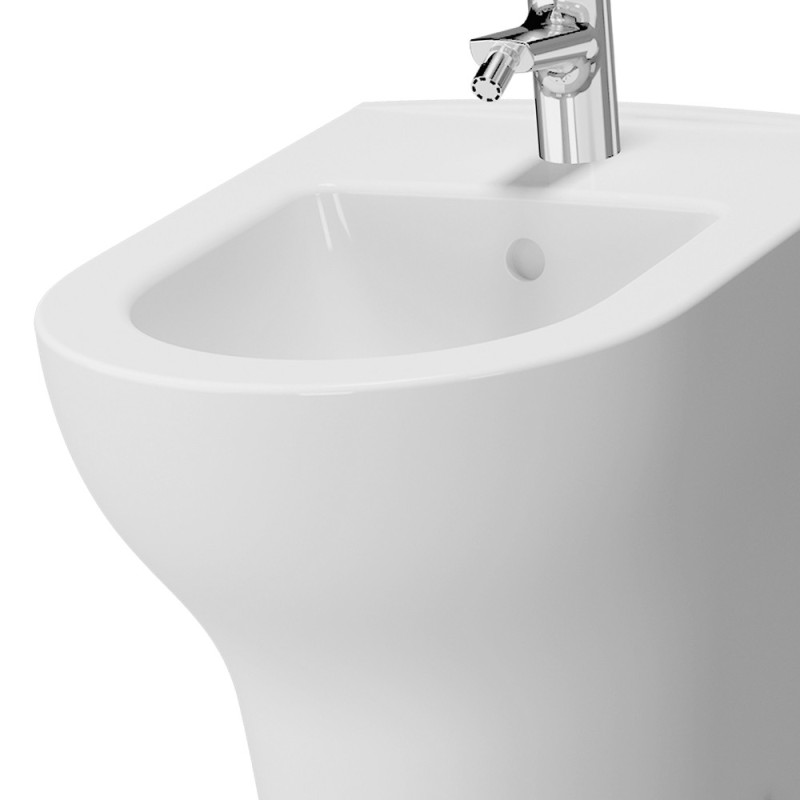 Bidet a pavimento filo muro in ceramica - Serie Zentrum Vitra SFUCER0684BF