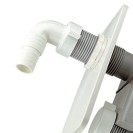 Sifone di carico per lavatrice, in plastica RR 300INC