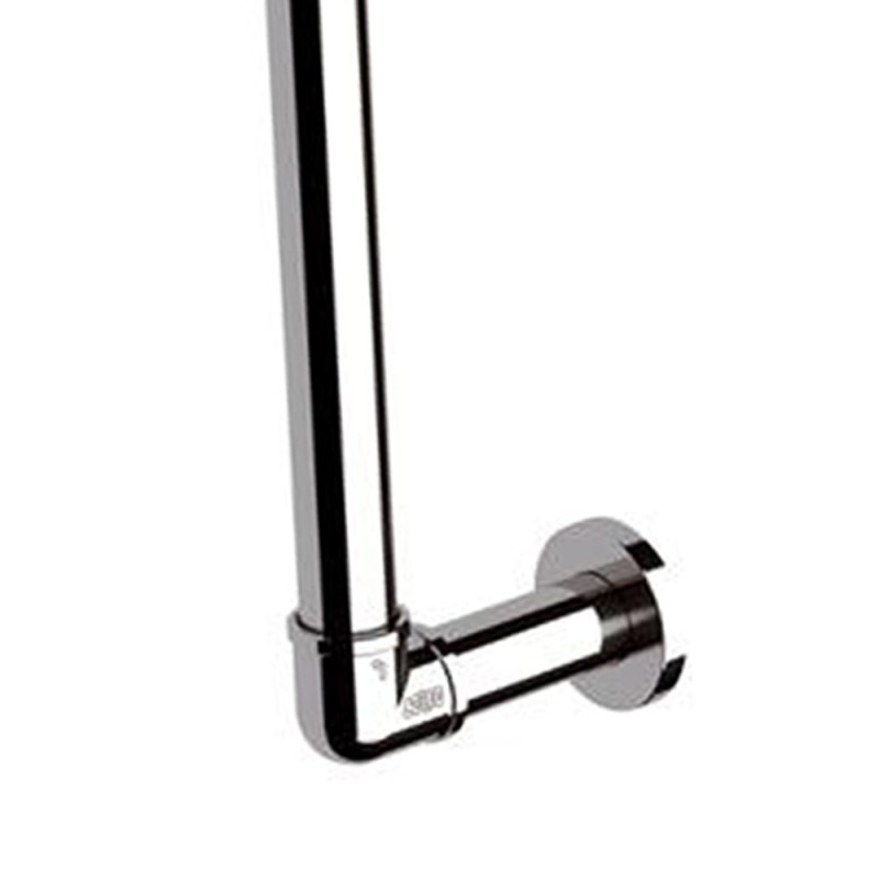 Sifone salvaspazio con piletta click-clack a s cromo RR 984S