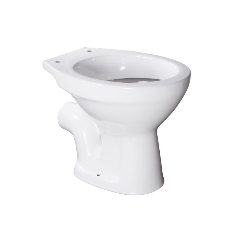 Vaso a terra con scarico parete in ceramica - Serie Lake Idrobric SFUCER0615VA