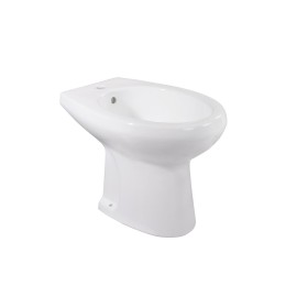Bidet a terra con troppopieno in ceramica - Serie Lake Idrobric SFUCER0614BI