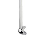 Saliscendi cromato con flessibile Remer 310333