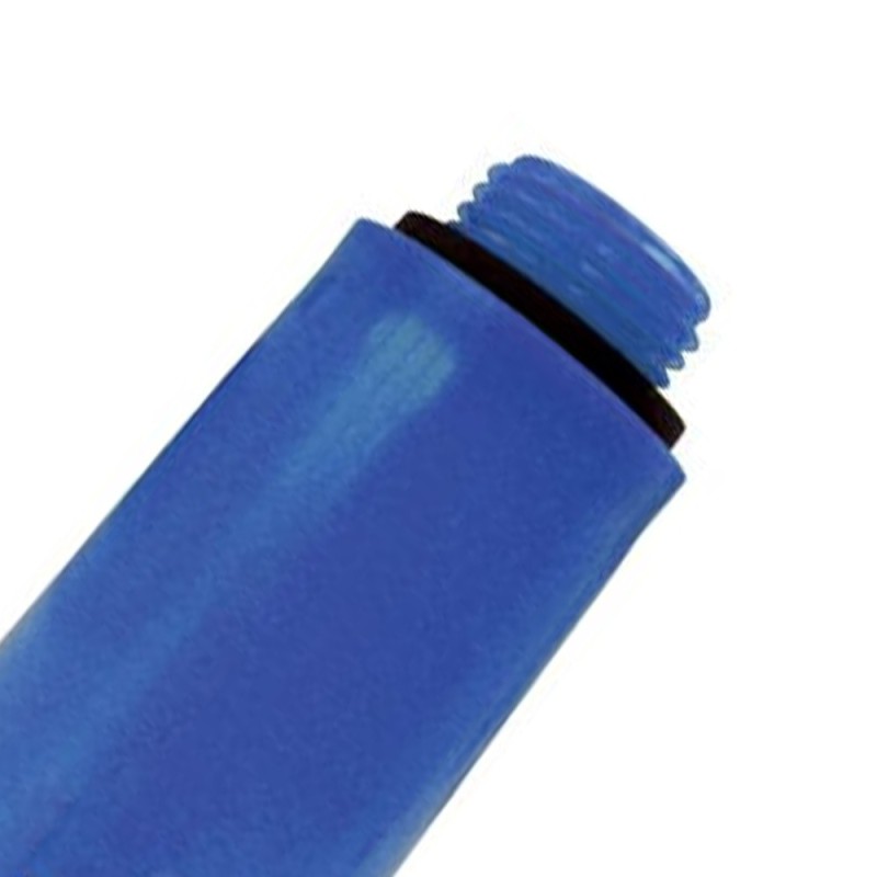 Tappo di collaudo impianti blu plastica Remer 140BLPP