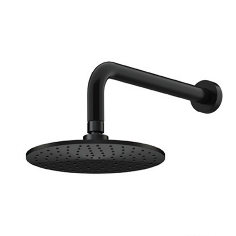 Set doccia tondo completo a incasso nero opaco - serie X Style Remer X09S02LOXNO