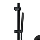 Set doccia completo a incasso con saliscendi nero opaco - serie X Style Remer X09S01LOXNO