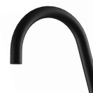 Miscelatore lavello alto nero opaco serie Winner Remer W72NO