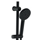 Set doccia completo a incasso con saliscendi nero opaco - Serie Winner Remer W09S01LG8MPUFMXNO