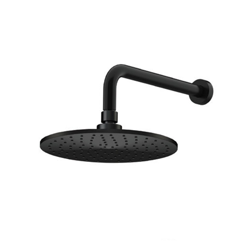 Set doccia minimal completo a incasso nero opaco - Serie Winner Remer W09S02LOXNO