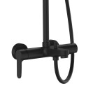 Set colonna doccia nero opaco - Serie Winner Remer W34A8MPUFM20NO