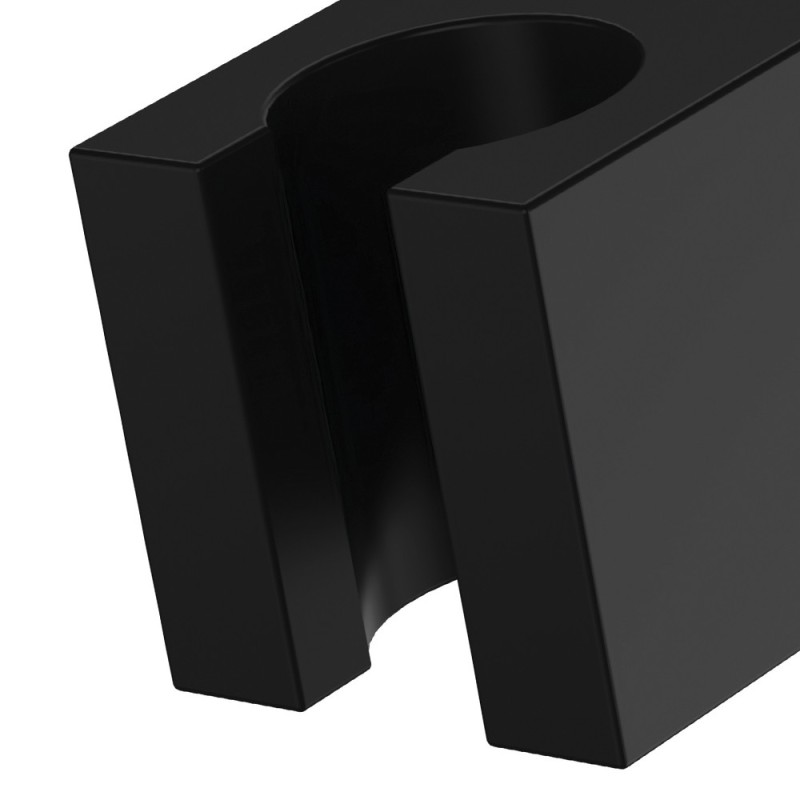 Supporto doccia quadrato nero opaco in ottone Remer 339SOSNO Supporto doccia quadrato nero opaco in ottone Remer 339SOSNO