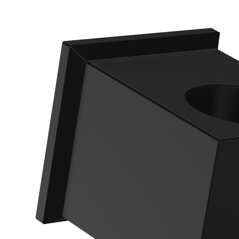 Supporto doccia quadrato nero opaco in ottone Remer 339SOSNO Supporto doccia quadrato nero opaco in ottone Remer 339SOSNO