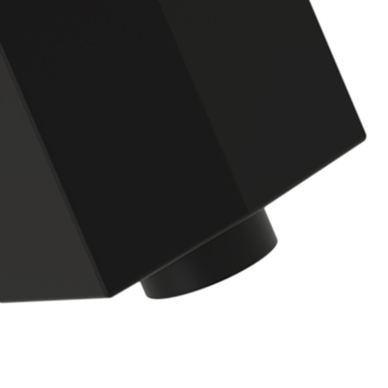 Presa acqua squadrata in ottone nero opaco Remer 309SNO Presa acqua squadrata in ottone nero opaco Remer 309SNO