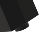 Presa acqua squadrata in ottone nero opaco Remer 309SNO Presa acqua squadrata in ottone nero opaco Remer 309SNO